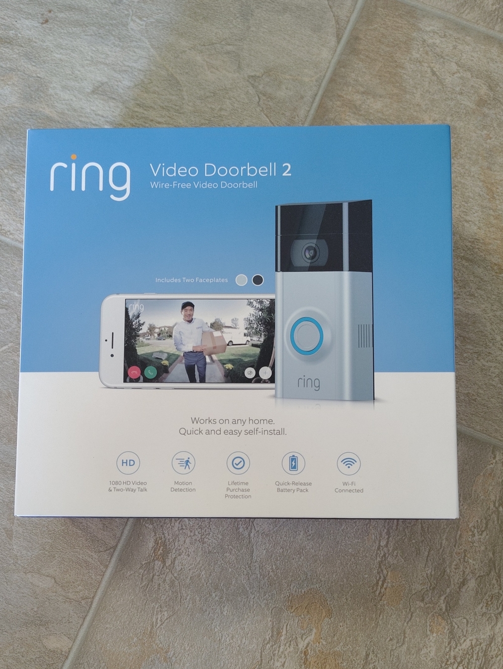 Ring Video Doorbell 2 NWT